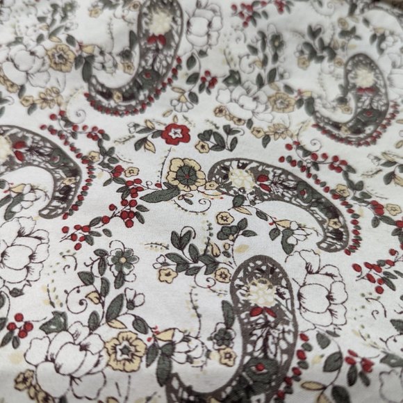 Cotton Ginny Brown Corduroy Jacket with Paisley Lining - Picture 6 of 7